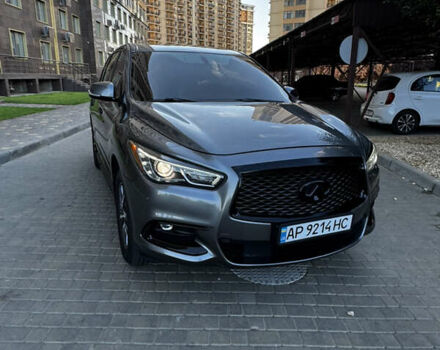 Серый Инфинити QX60, объемом двигателя 3.5 л и пробегом 166 тыс. км за 19500 $, фото 4 на Automoto.ua