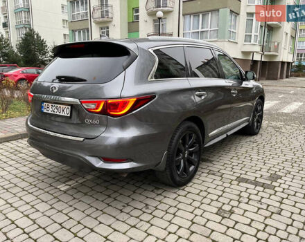 Серый Инфинити QX60, объемом двигателя 3.5 л и пробегом 184 тыс. км за 16500 $, фото 3 на Automoto.ua
