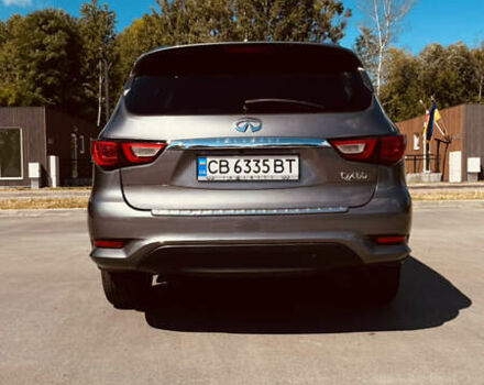 Серый Инфинити QX60, объемом двигателя 3.5 л и пробегом 133 тыс. км за 19500 $, фото 3 на Automoto.ua