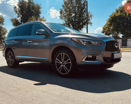 Серый Инфинити QX60, объемом двигателя 3.5 л и пробегом 133 тыс. км за 19500 $, фото 1 на Automoto.ua