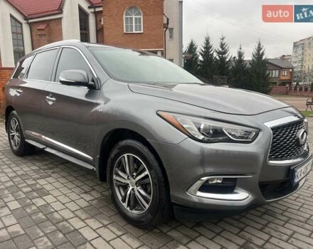 Серый Инфинити QX60, объемом двигателя 3.5 л и пробегом 143 тыс. км за 17500 $, фото 3 на Automoto.ua