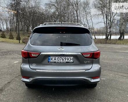 Сірий Інфініті QX60, об'ємом двигуна 3.5 л та пробігом 72 тис. км за 23850 $, фото 3 на Automoto.ua