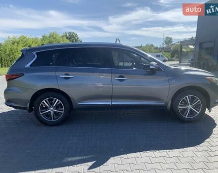 Серый Инфинити QX60, объемом двигателя 3.5 л и пробегом 108 тыс. км за 21500 $, фото 3 на Automoto.ua