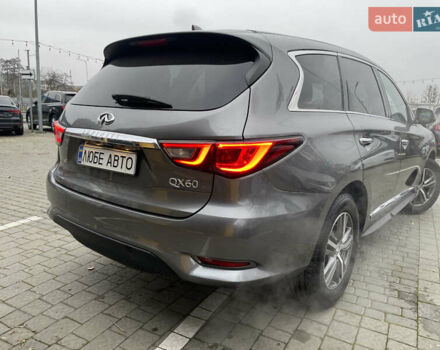 Серый Инфинити QX60, объемом двигателя 3.5 л и пробегом 73 тыс. км за 20500 $, фото 2 на Automoto.ua