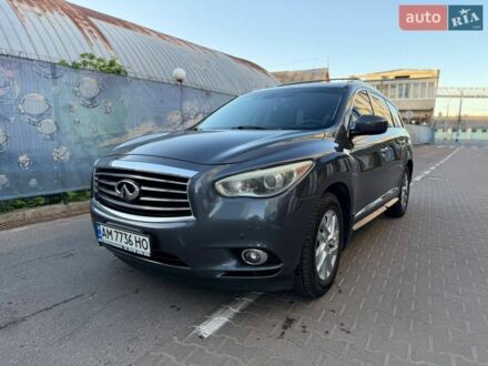 Сірий Інфініті QX60, об'ємом двигуна 2.49 л та пробігом 243 тис. км за 11800 $, фото 1 на Automoto.ua
