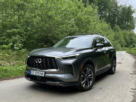 Серый Инфинити QX60, объемом двигателя 3.5 л и пробегом 95 тыс. км за 33000 $, фото 1 на Automoto.ua