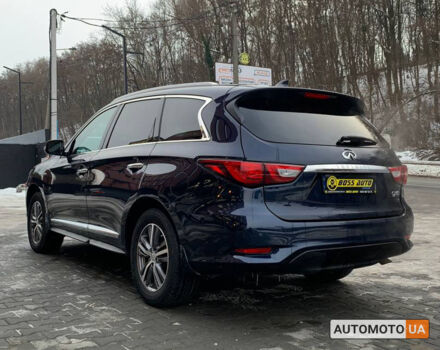 Синий Инфинити QX60, объемом двигателя 3.5 л и пробегом 160 тыс. км за 22500 $, фото 3 на Automoto.ua