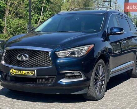 Синий Инфинити QX60, объемом двигателя 3.49 л и пробегом 178 тыс. км за 16200 $, фото 2 на Automoto.ua