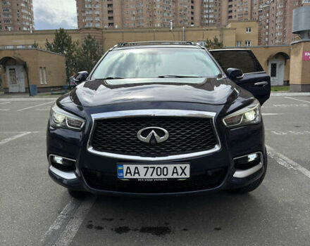 Синий Инфинити QX60, объемом двигателя 3.5 л и пробегом 129 тыс. км за 20900 $, фото 2 на Automoto.ua