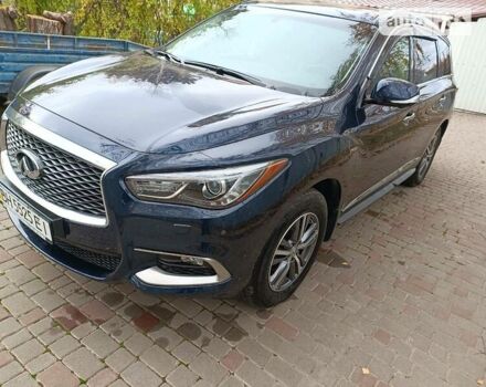 Синий Инфинити QX60, объемом двигателя 2.5 л и пробегом 60 тыс. км за 25000 $, фото 4 на Automoto.ua