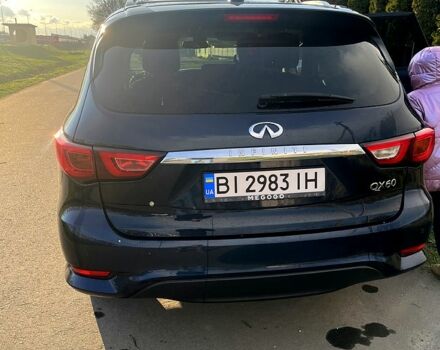 Синий Инфинити QX60, объемом двигателя 2.5 л и пробегом 89 тыс. км за 26900 $, фото 1 на Automoto.ua