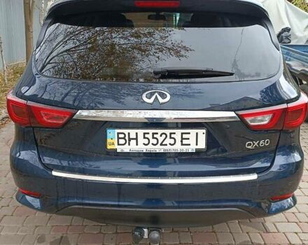 Синий Инфинити QX60, объемом двигателя 2.5 л и пробегом 60 тыс. км за 25000 $, фото 2 на Automoto.ua
