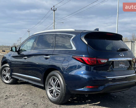 Синий Инфинити QX60, объемом двигателя 3.5 л и пробегом 138 тыс. км за 15700 $, фото 4 на Automoto.ua