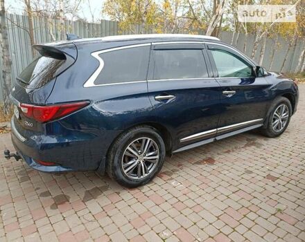 Синий Инфинити QX60, объемом двигателя 2.5 л и пробегом 60 тыс. км за 25000 $, фото 1 на Automoto.ua