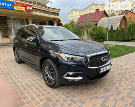 Синий Инфинити QX60, объемом двигателя 3.5 л и пробегом 67 тыс. км за 25600 $, фото 3 на Automoto.ua