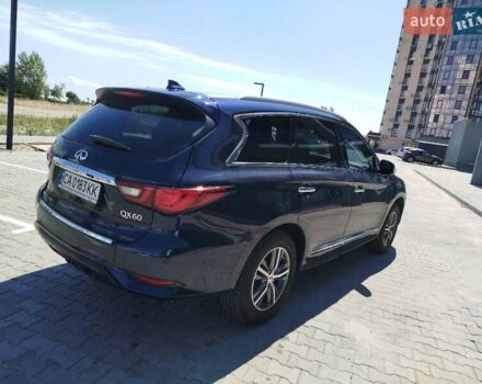 Синий Инфинити QX60, объемом двигателя 3.5 л и пробегом 128 тыс. км за 22800 $, фото 2 на Automoto.ua