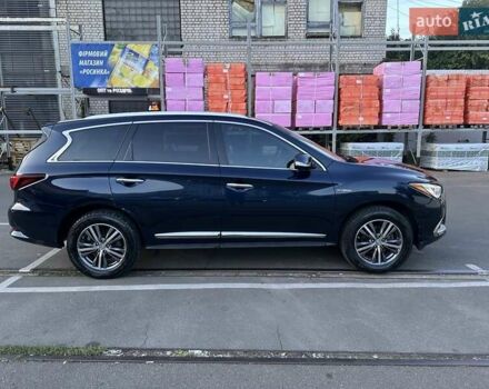 Синий Инфинити QX60, объемом двигателя 2.49 л и пробегом 64 тыс. км за 26999 $, фото 1 на Automoto.ua