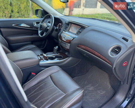 Синий Инфинити QX60, объемом двигателя 3.5 л и пробегом 47 тыс. км за 26500 $, фото 85 на Automoto.ua