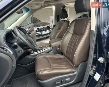 Синий Инфинити QX60, объемом двигателя 3.5 л и пробегом 42 тыс. км за 27700 $, фото 50 на Automoto.ua