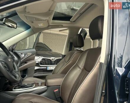 Синий Инфинити QX60, объемом двигателя 3.5 л и пробегом 42 тыс. км за 27700 $, фото 63 на Automoto.ua