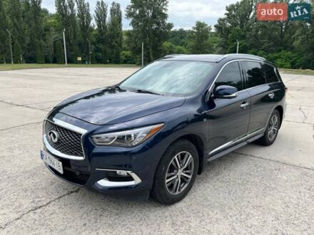 Синий Инфинити QX60, объемом двигателя 3.5 л и пробегом 126 тыс. км за 20000 $, фото 1 на Automoto.ua