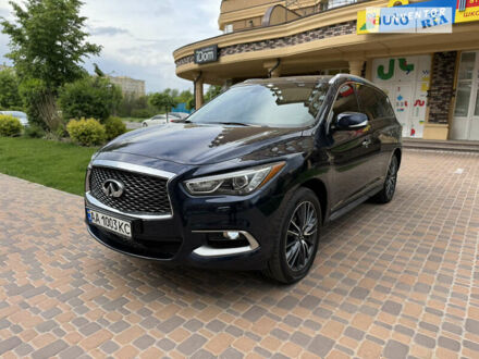 Синій Інфініті QX60, об'ємом двигуна 3.5 л та пробігом 67 тис. км за 25600 $, фото 1 на Automoto.ua