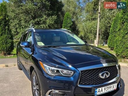 Синий Инфинити QX60, объемом двигателя 3.5 л и пробегом 141 тыс. км за 24500 $, фото 1 на Automoto.ua