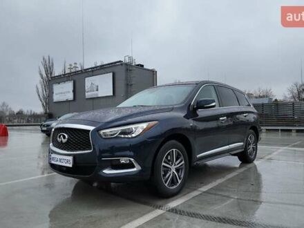 Синий Инфинити QX60, объемом двигателя 3.5 л и пробегом 104 тыс. км за 18990 $, фото 1 на Automoto.ua