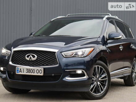 Синій Інфініті QX60, об'ємом двигуна 3.5 л та пробігом 63 тис. км за 29999 $, фото 1 на Automoto.ua