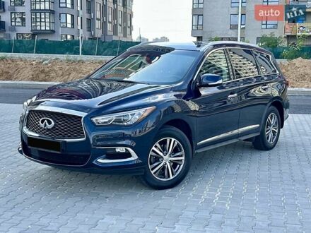 Синий Инфинити QX60, объемом двигателя 3.5 л и пробегом 42 тыс. км за 26700 $, фото 1 на Automoto.ua