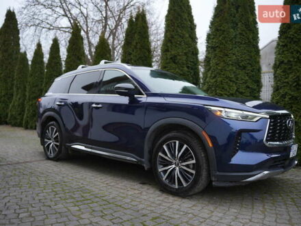 Синий Инфинити QX60, объемом двигателя 3.5 л и пробегом 66 тыс. км за 47400 $, фото 1 на Automoto.ua