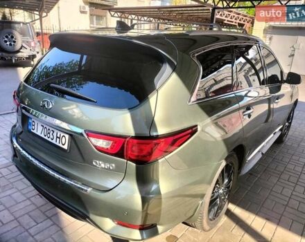 Зеленый Инфинити QX60, объемом двигателя 3.5 л и пробегом 142 тыс. км за 21500 $, фото 4 на Automoto.ua