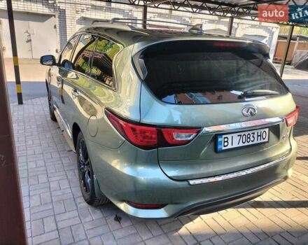 Зеленый Инфинити QX60, объемом двигателя 3.5 л и пробегом 142 тыс. км за 21500 $, фото 3 на Automoto.ua