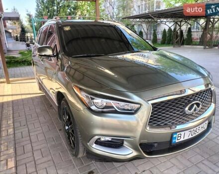 Зеленый Инфинити QX60, объемом двигателя 3.5 л и пробегом 142 тыс. км за 21500 $, фото 2 на Automoto.ua