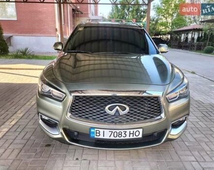 Зеленый Инфинити QX60, объемом двигателя 3.5 л и пробегом 142 тыс. км за 21500 $, фото 1 на Automoto.ua