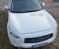 Белый Инфинити QX70, объемом двигателя 3.7 л и пробегом 154 тыс. км за 15200 $, фото 2 на Automoto.ua