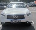Белый Инфинити QX70, объемом двигателя 3.7 л и пробегом 185 тыс. км за 16000 $, фото 1 на Automoto.ua