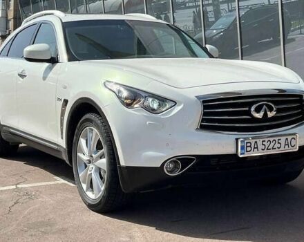 Білий Інфініті QX70, об'ємом двигуна 3 л та пробігом 66 тис. км за 31300 $, фото 2 на Automoto.ua