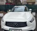 Белый Инфинити QX70, объемом двигателя 3.7 л и пробегом 51 тыс. км за 22500 $, фото 1 на Automoto.ua