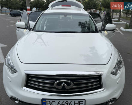 Белый Инфинити QX70, объемом двигателя 2.99 л и пробегом 128 тыс. км за 19800 $, фото 24 на Automoto.ua