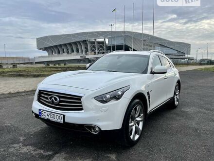 Інфініті QX70 2013 у Львові на Automoto.ua Білий Інфініті QX70, об'ємом двигуна 3 л та пробігом 265 тис. км за 16900 $, фото 1 на Automoto.ua