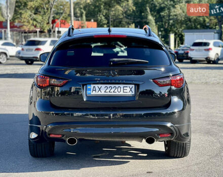 Черный Инфинити QX70, объемом двигателя 5 л и пробегом 171 тыс. км за 18900 $, фото 14 на Automoto.ua