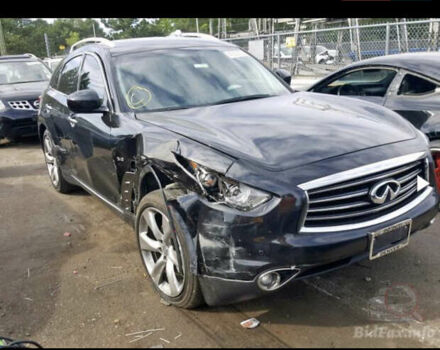 Черный Инфинити QX70, объемом двигателя 5 л и пробегом 171 тыс. км за 18900 $, фото 57 на Automoto.ua