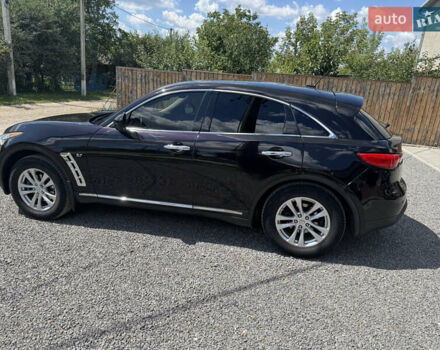 Черный Инфинити QX70, объемом двигателя 3.7 л и пробегом 185 тыс. км за 18999 $, фото 5 на Automoto.ua