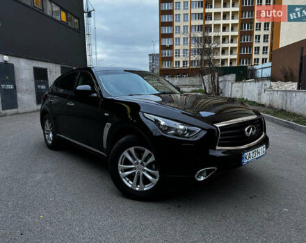 Черный Инфинити QX70, объемом двигателя 3.7 л и пробегом 230 тыс. км за 16500 $, фото 3 на Automoto.ua