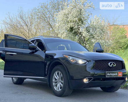 Чорний Інфініті QX70, об'ємом двигуна 3.7 л та пробігом 151 тис. км за 19290 $, фото 15 на Automoto.ua