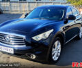 Черный Инфинити QX70, объемом двигателя 3 л и пробегом 176 тыс. км за 16500 $, фото 1 на Automoto.ua