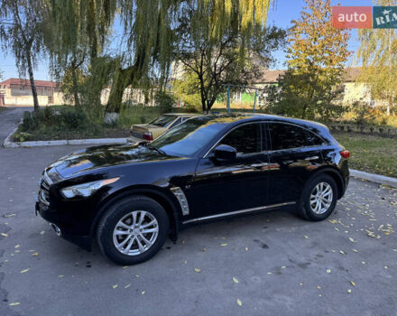 Черный Инфинити QX70, объемом двигателя 3.7 л и пробегом 185 тыс. км за 17999 $, фото 11 на Automoto.ua