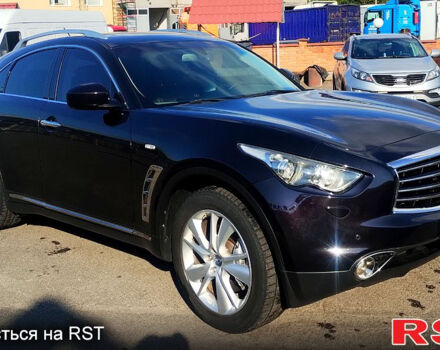 Черный Инфинити QX70, объемом двигателя 3 л и пробегом 176 тыс. км за 16500 $, фото 5 на Automoto.ua