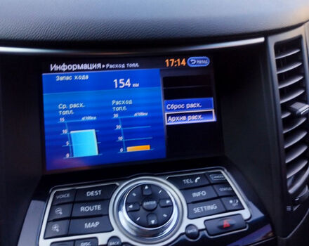 Черный Инфинити QX70, объемом двигателя 3 л и пробегом 176 тыс. км за 16500 $, фото 11 на Automoto.ua